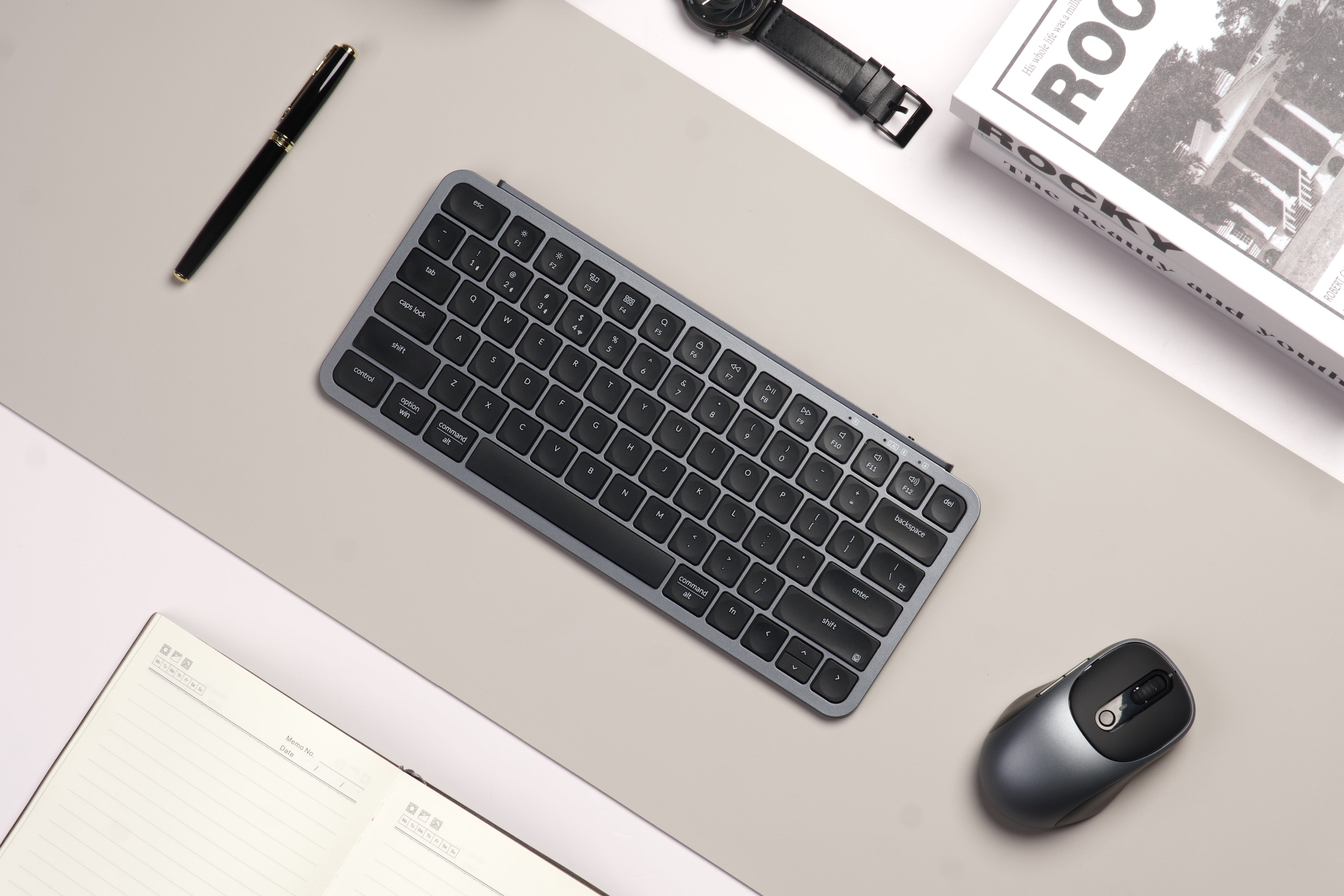 Keychron B1 Pro Combo מארז מקלדת אלחוטית Pro B1 (בגודל 75%) ועכבר BM24