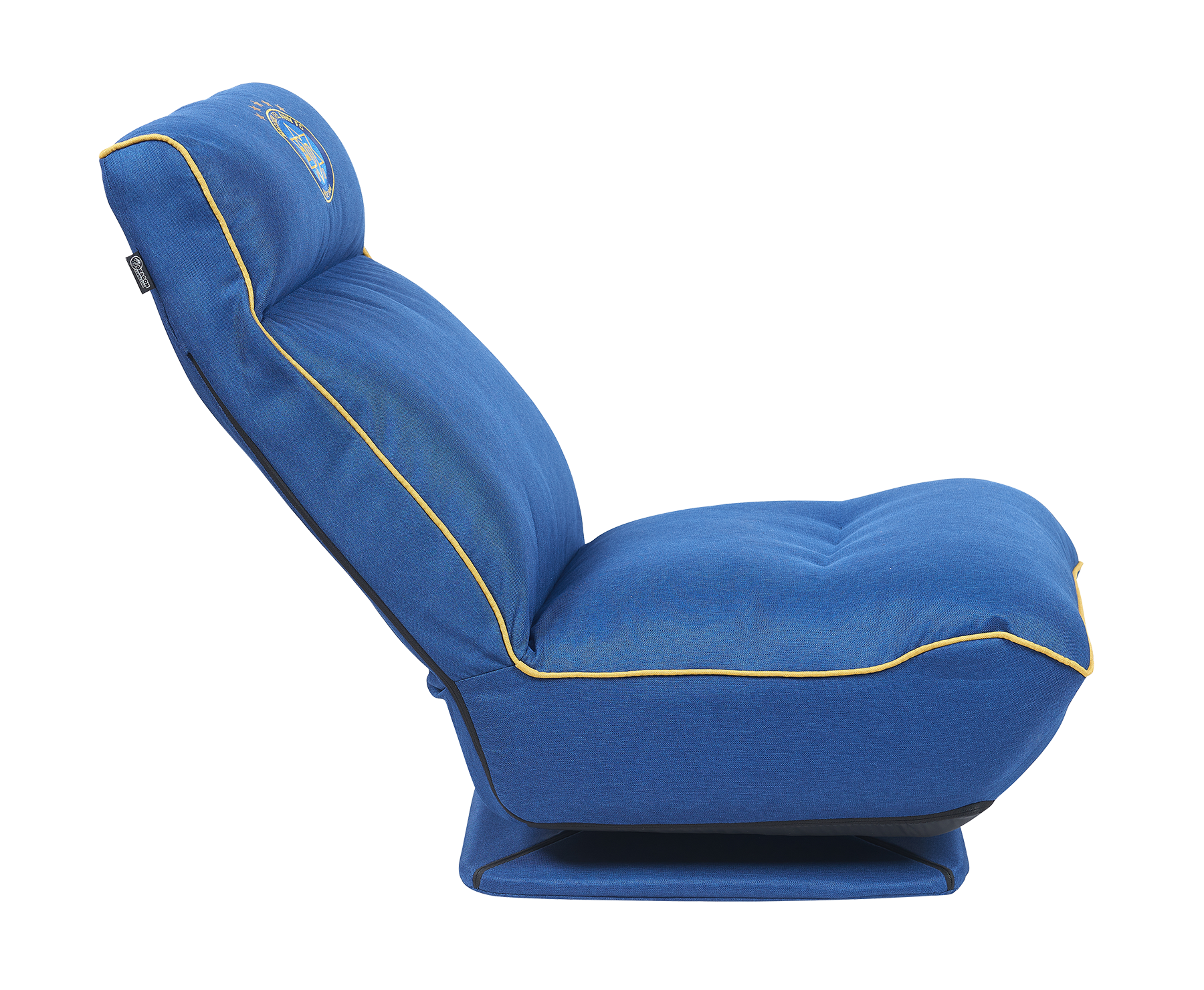 ספת רצפה מתכוננת- DRAGON GAMING SOFA  בד כחול צהוב מכבי ת"א