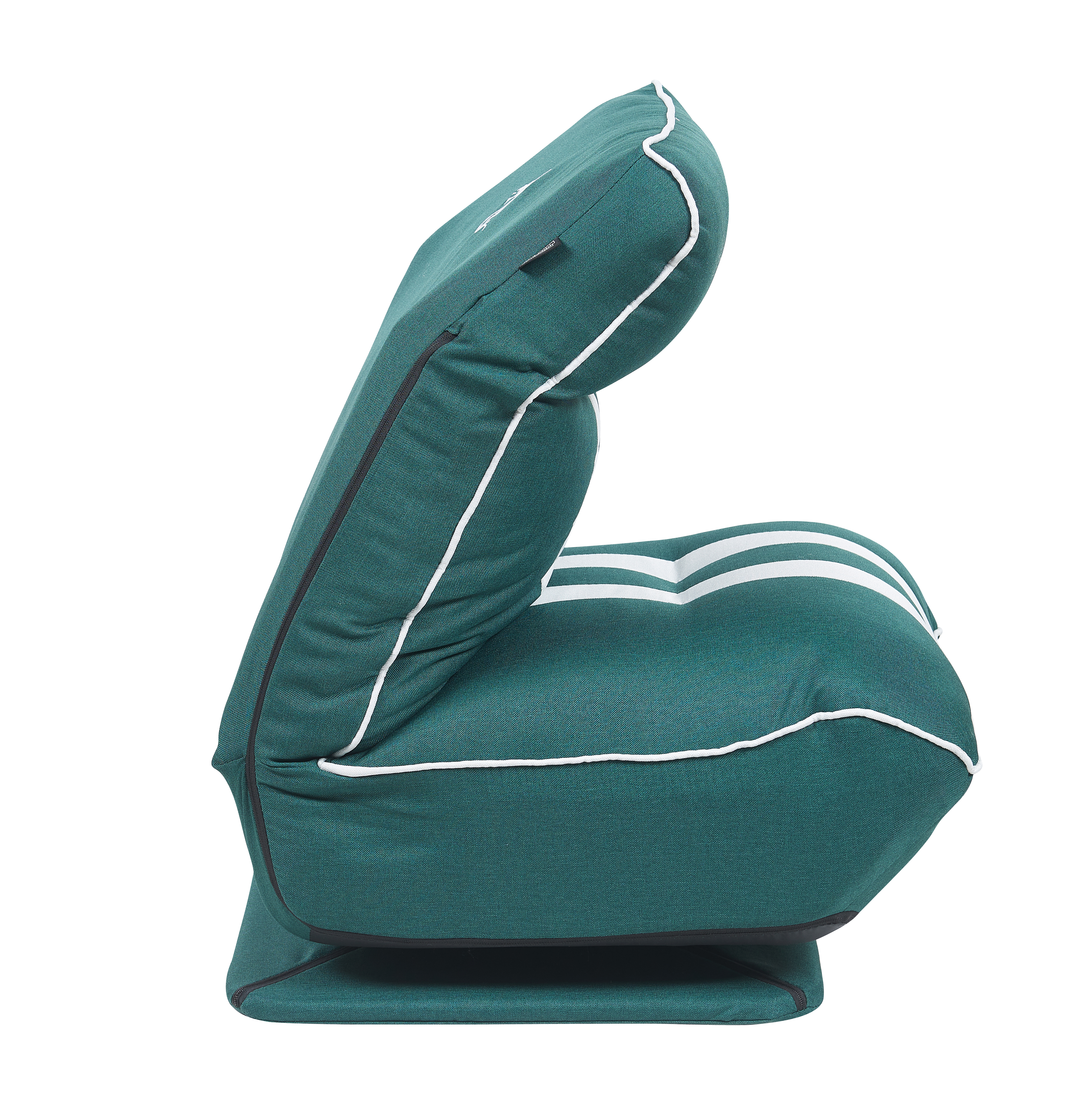 ספת רצפה מתכוננת- DRAGON GAMING SOFA  בד ירוק לבן מכבי חיפה