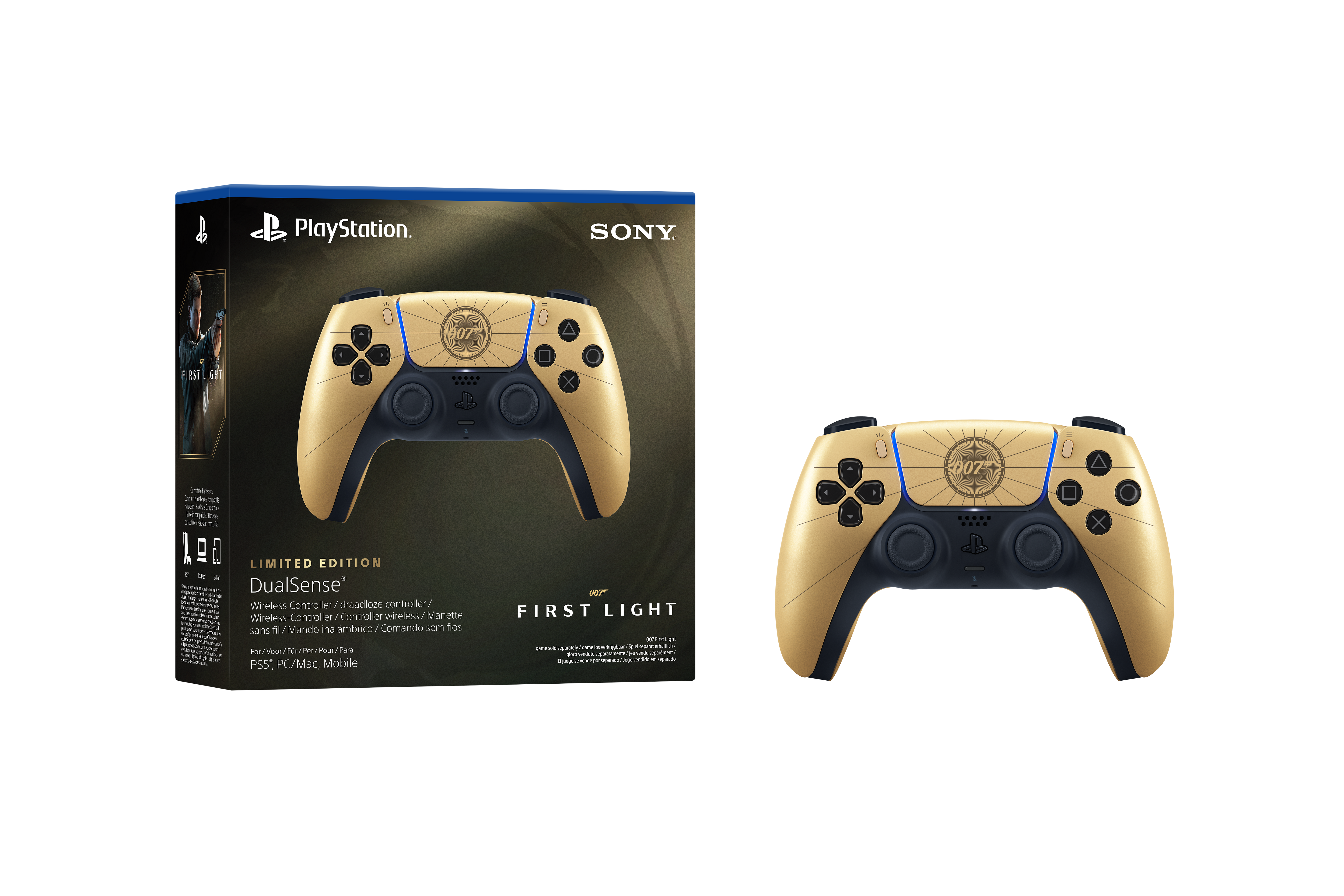 בקר אלחוטי ™DualSense® 007 First Light במהדורה מוגבלת - מכירה מוקדמת