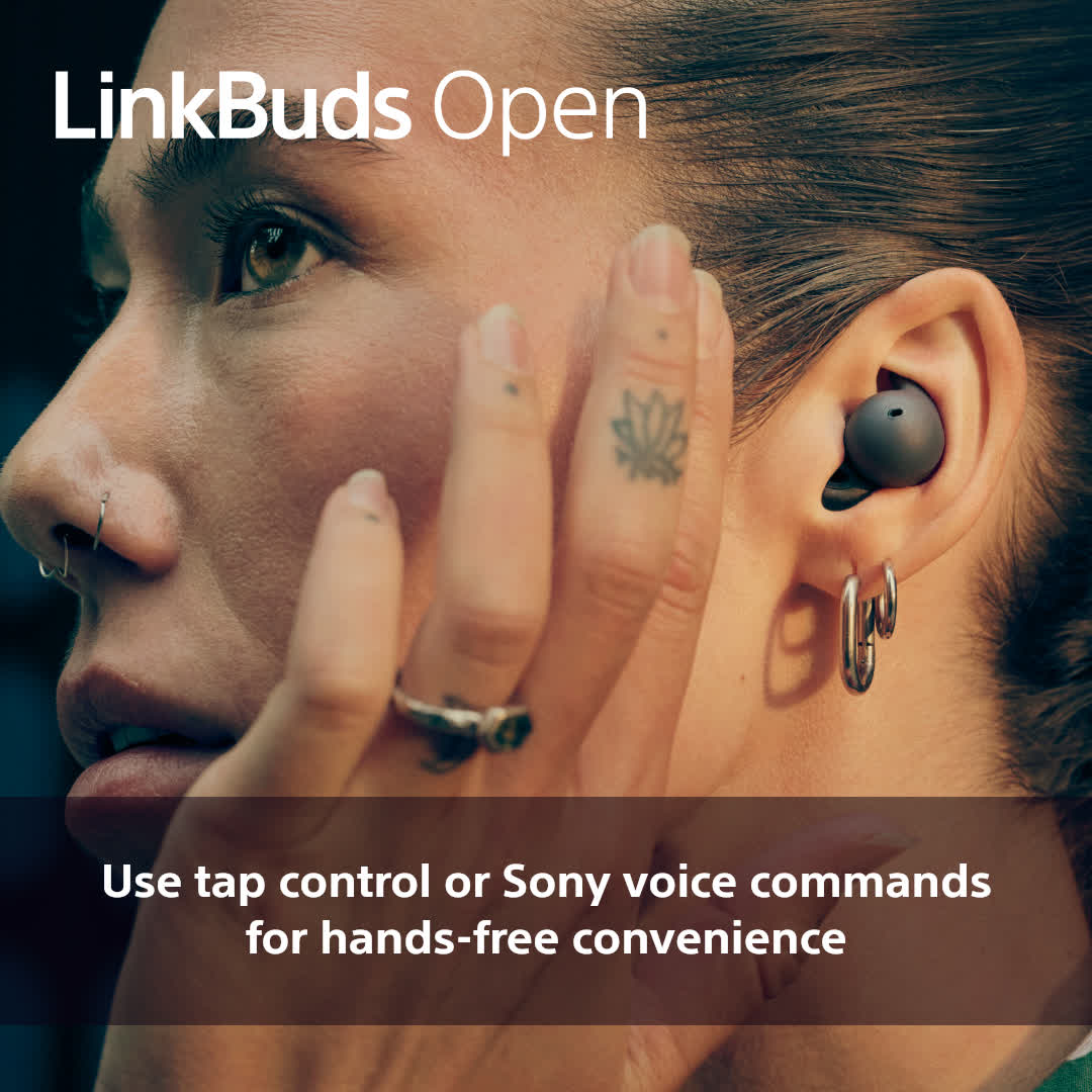 אוזניות SONY אלחוטיות  WF-L910 LinkBuds Open