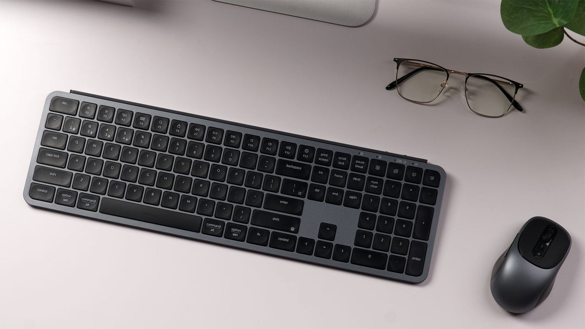 Keychron B6 Pro Combo מארז אלחוטי - מקלדת Pro B6 (בגודל מלא) ועכבר BM24