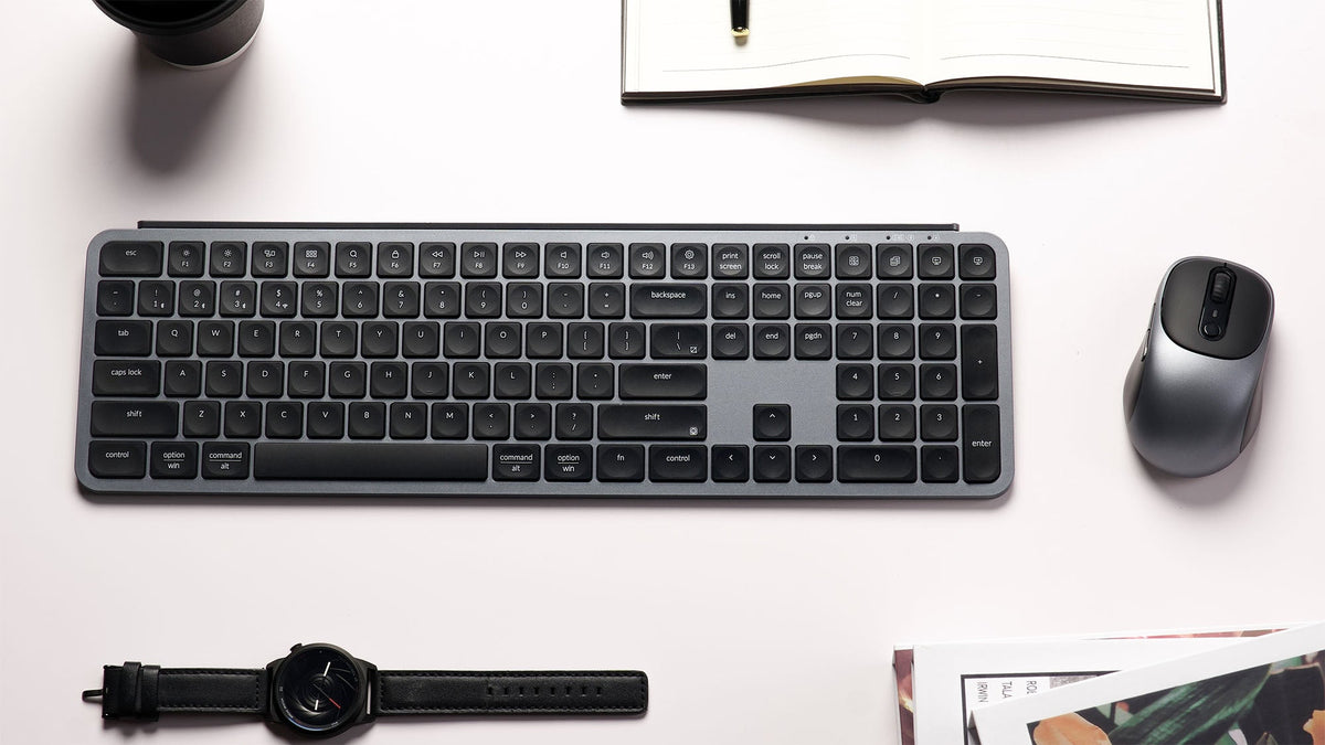 Keychron B6 Pro Combo מארז אלחוטי - מקלדת Pro B6 (בגודל מלא) ועכבר BM24
