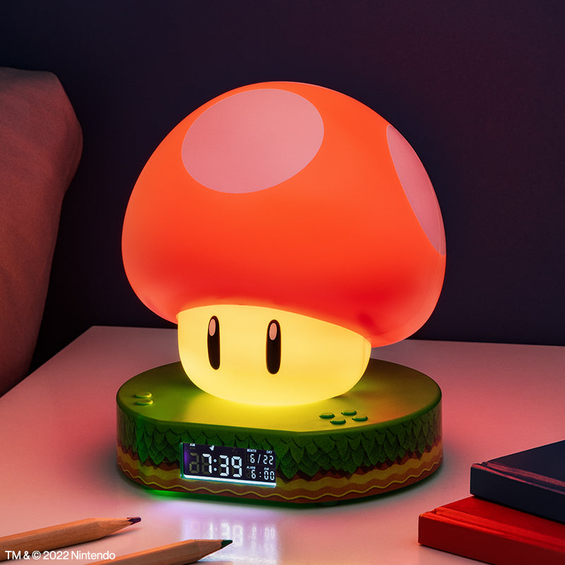 שעון מעורר דיגיטלי   Super Mario Super Mushroom