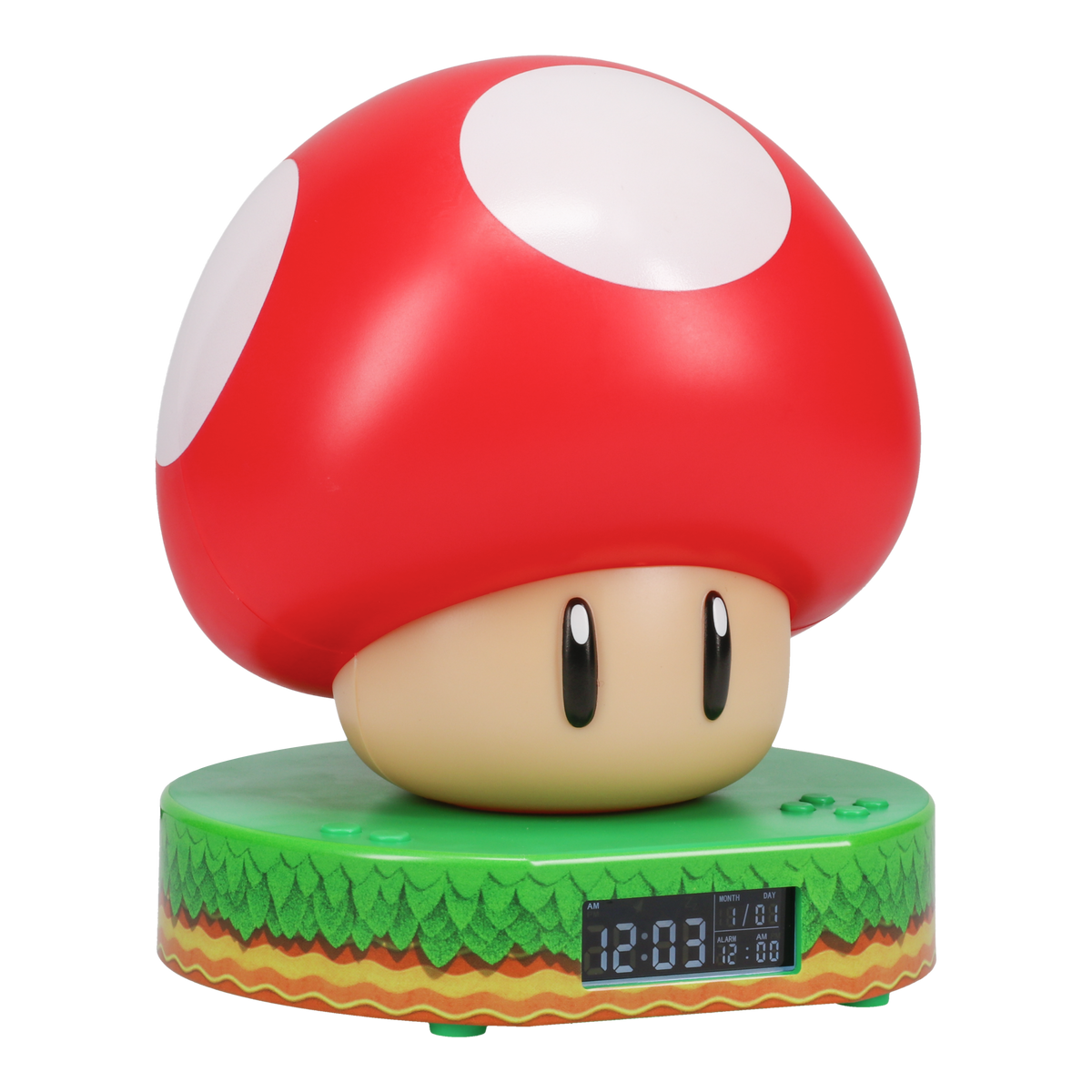 שעון מעורר דיגיטלי   Super Mario Super Mushroom