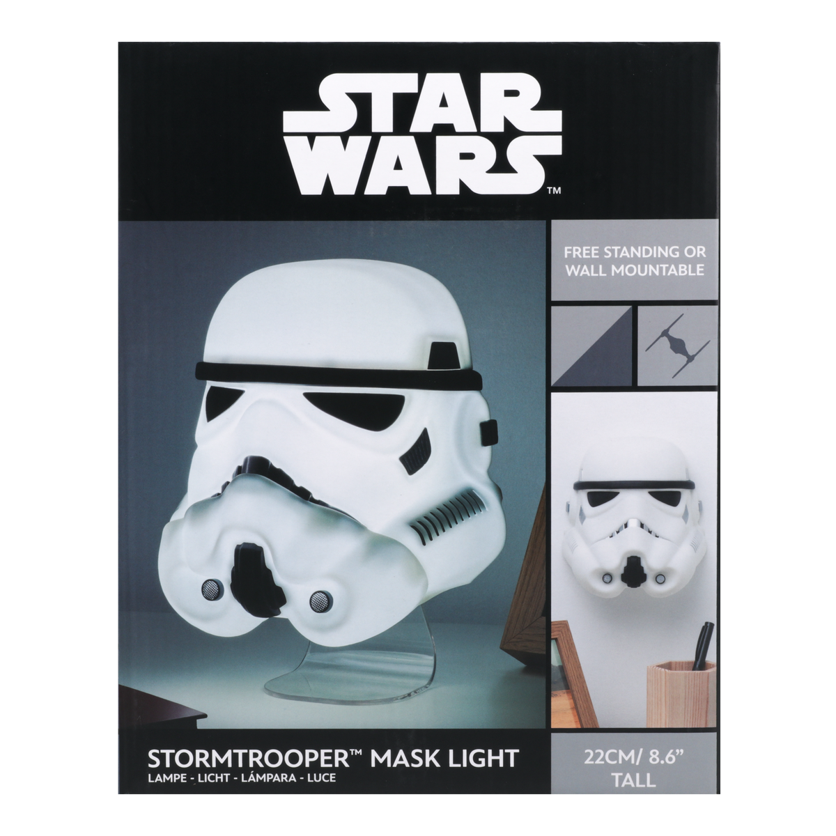 מנורה בצורת קסדת  Stormtrooper