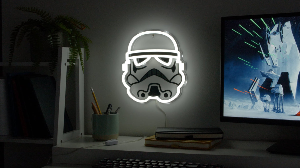 מנורת קיר ניאון LED ‏Stormtrooper
