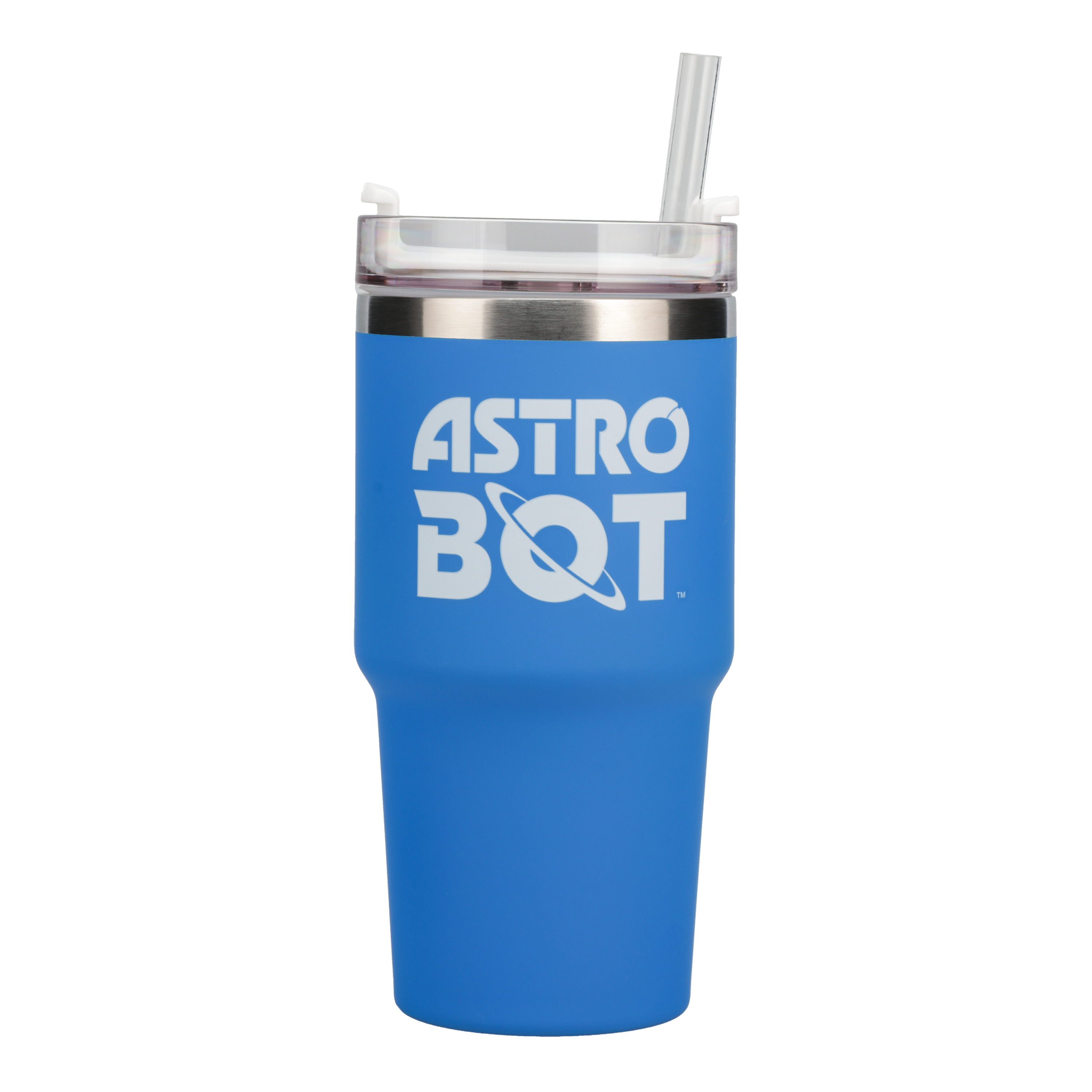 כוס תרמית + קש Astro Bot