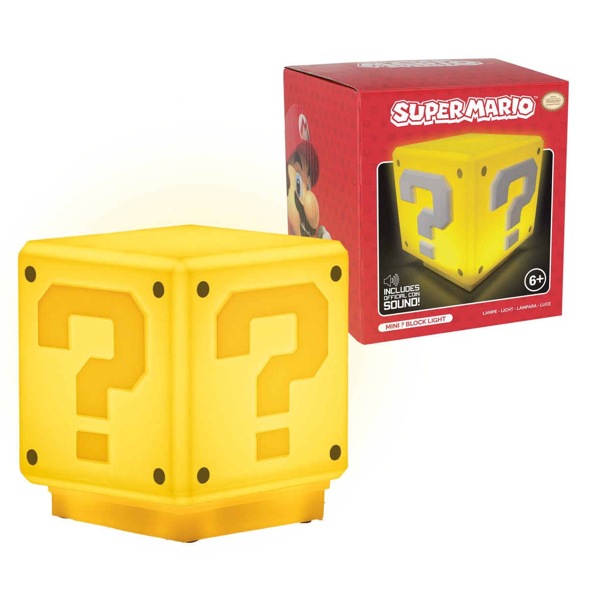 מנורת קוביית  סימן שאלה  Super Mario
