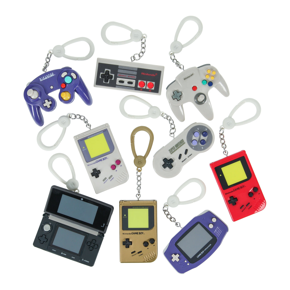 מחזיק מפתחות /תליון     Nintendo Console   Backpack Buddies