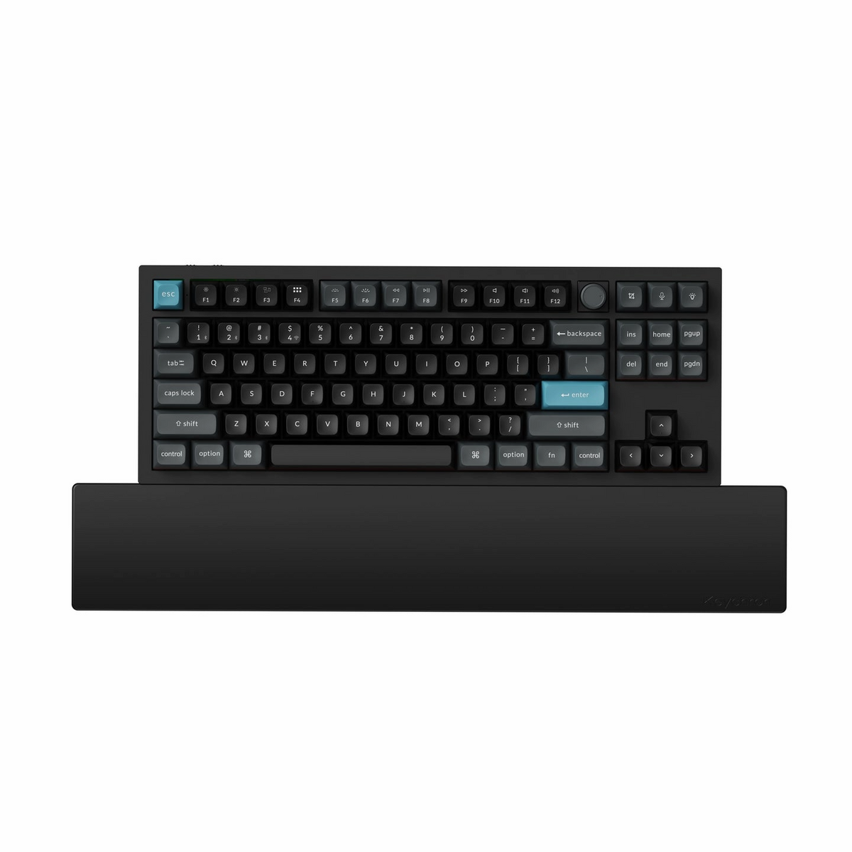 משטח תמיכה לכף היד מסיליקון -  Keychron Palm Rest