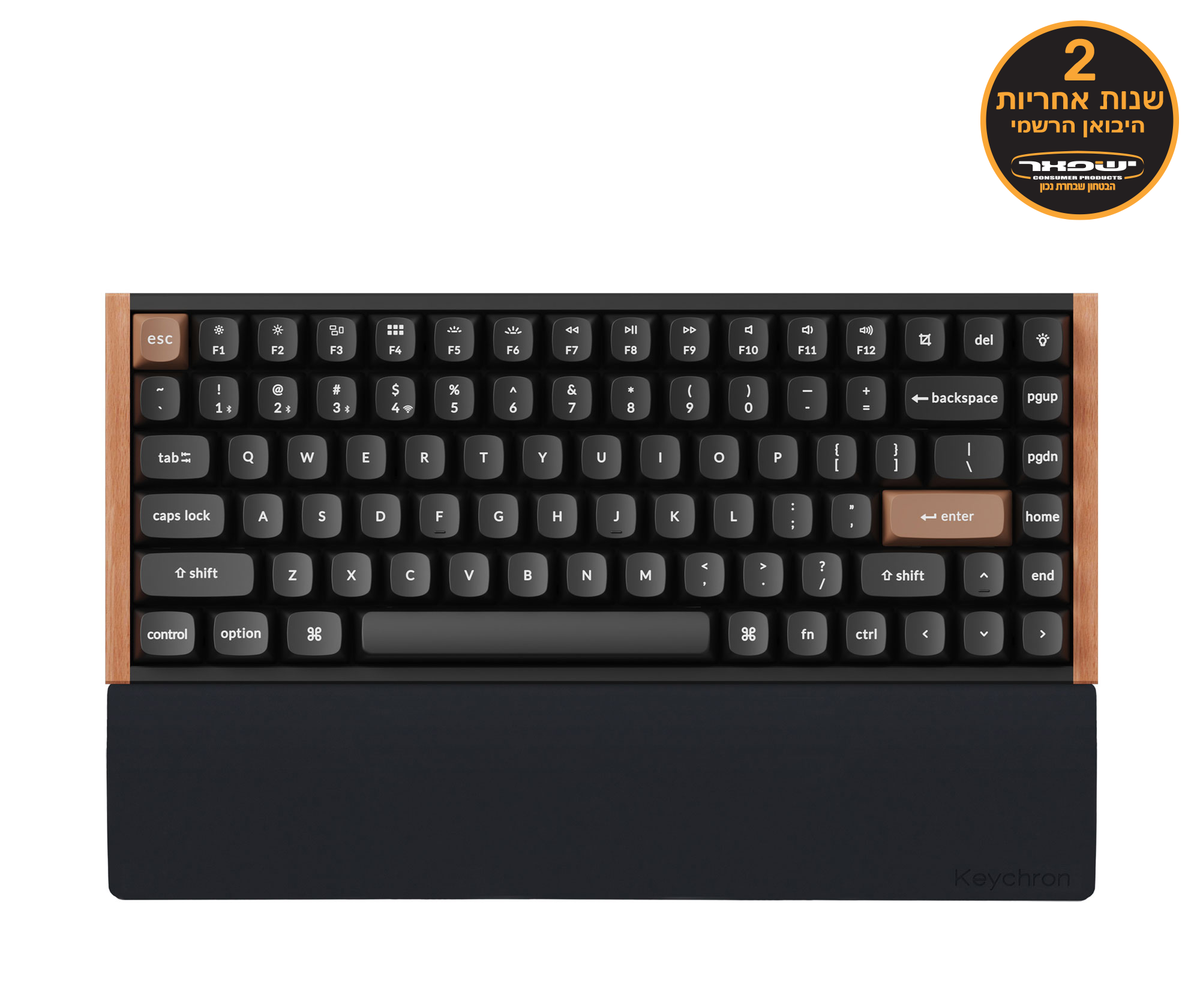 משטח תמיכה לכף היד מסיליקון -  Keychron Palm Rest