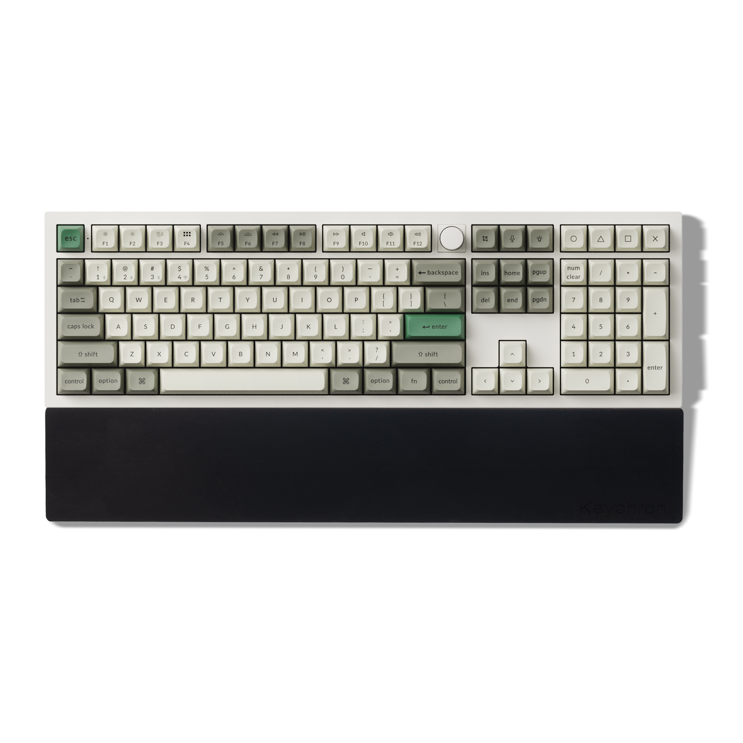 משטח תמיכה לכף היד מסיליקון -  Keychron Palm Rest