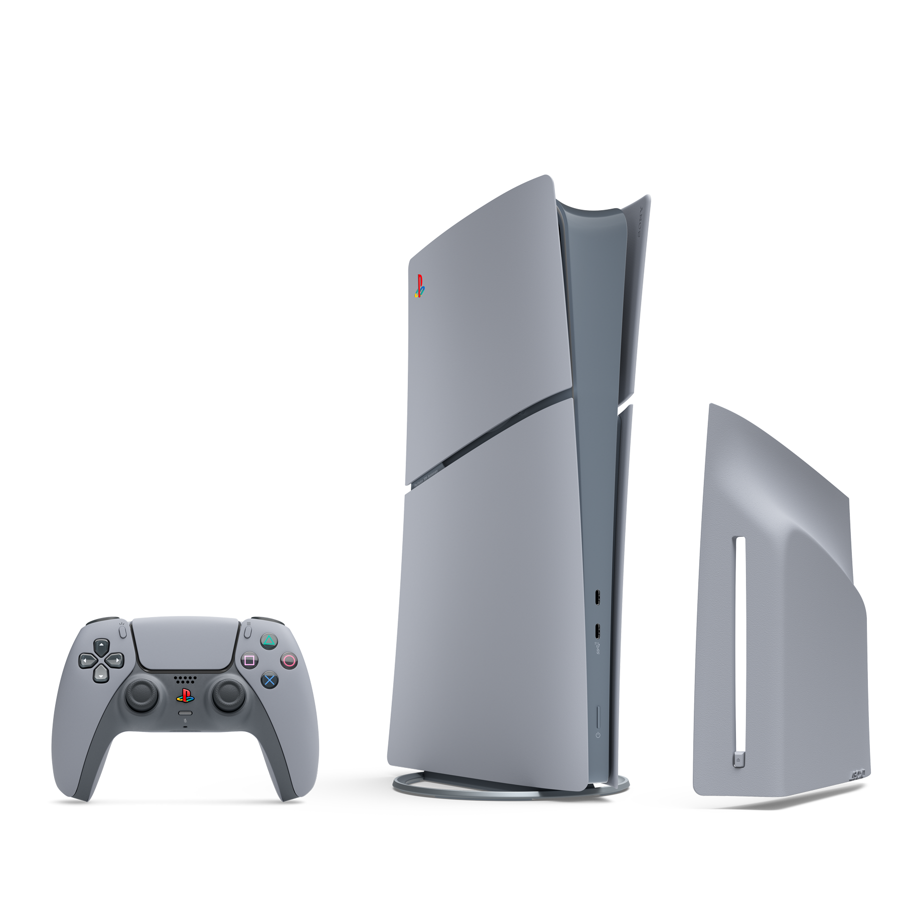 PlayStation®5 Slim מהדורה דיגיטלית בעיצוב 30 שנה לפלייסטיישן