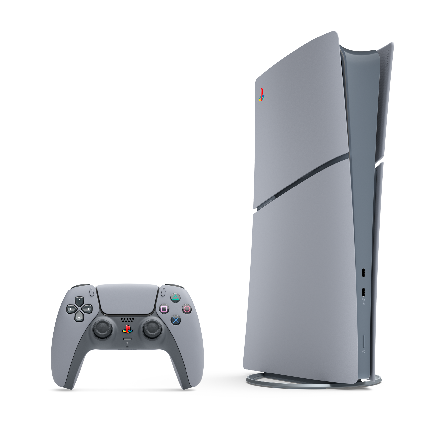 PlayStation®5 Slim מהדורה דיגיטלית בעיצוב 30 שנה לפלייסטיישן
