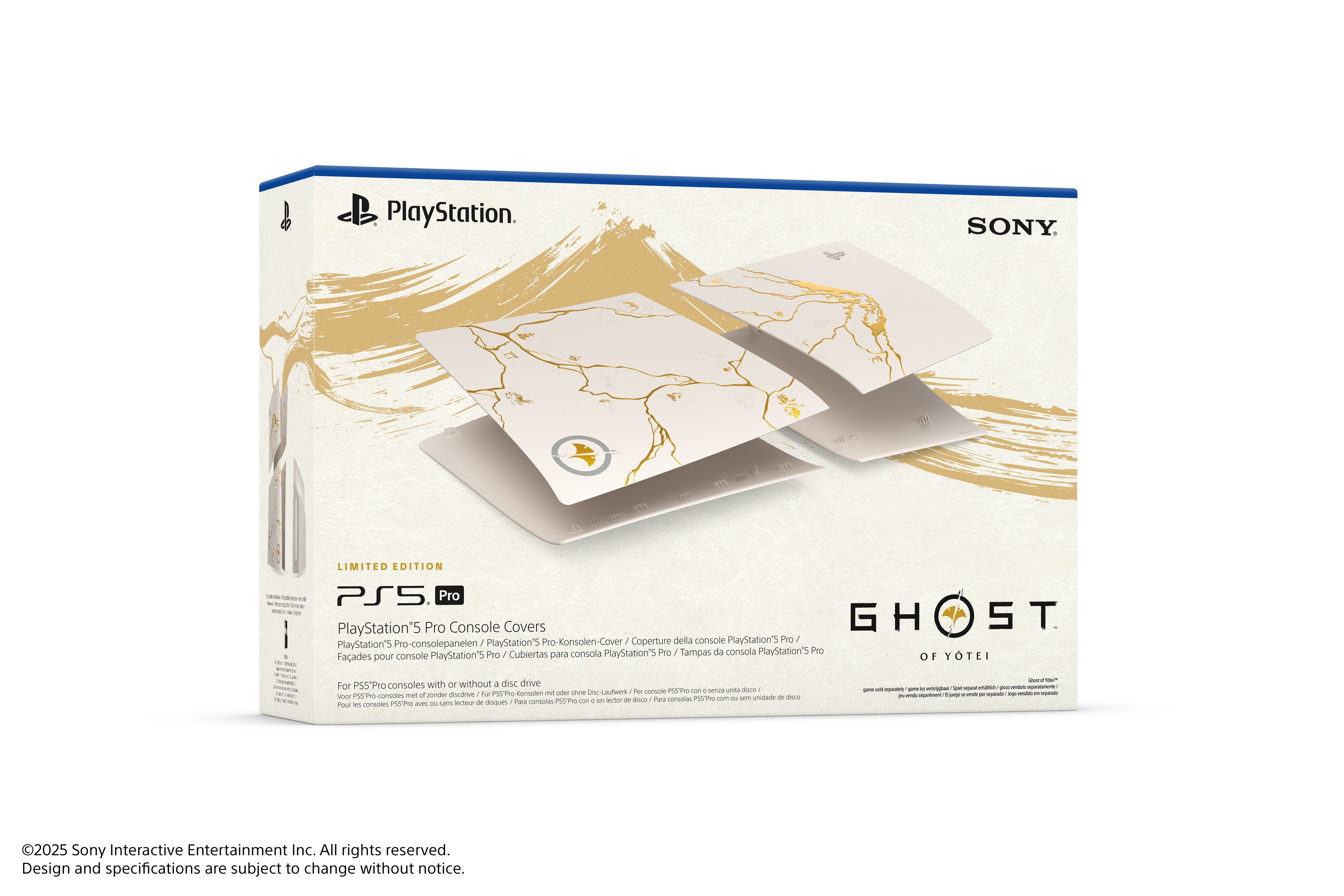 כיסוי לקונסולה 5 PS מהדורה מוגבלת (נגן דיגטלי PRO)  ™Ghost of Yōtei