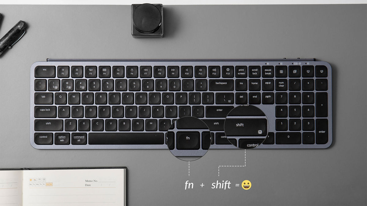 Keychron B6 Pro Combo מארז אלחוטי - מקלדת Pro B6 (בגודל מלא) ועכבר BM24