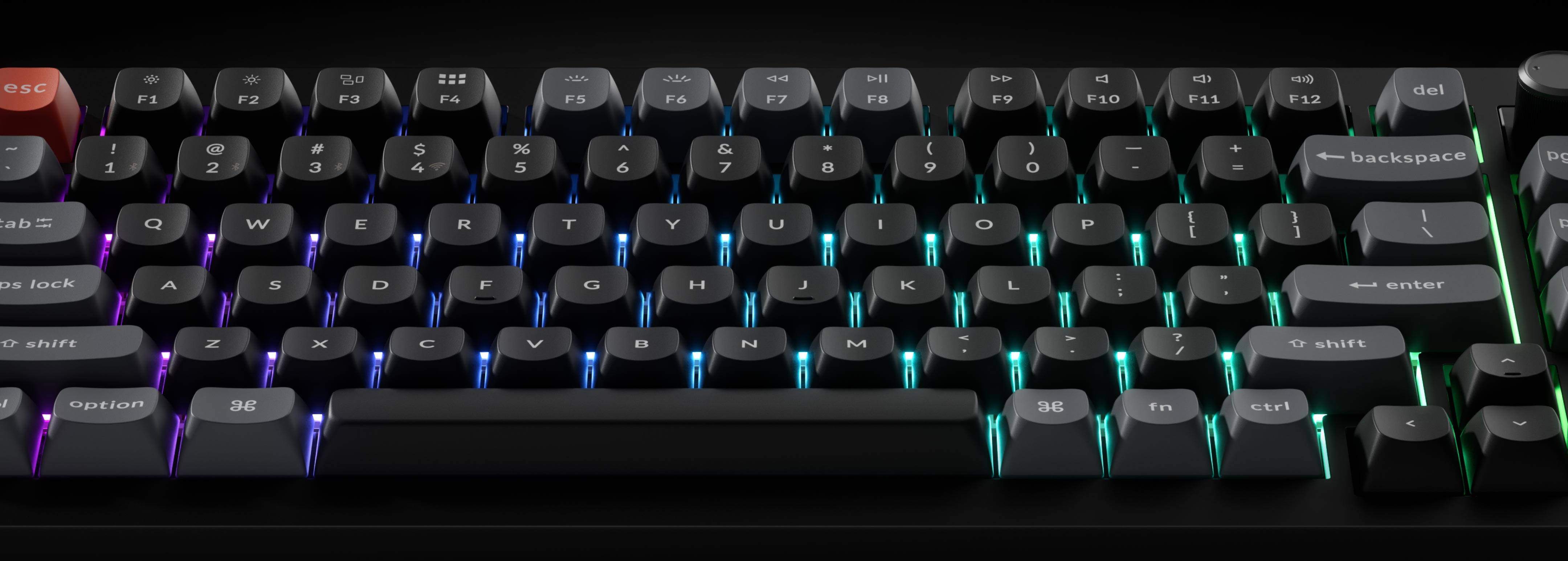 Keychron V1 Ultra 8K מקלדת אלחוטית מכנית בהתאמה אישית בגודל 75% עם קצב דגימה 8000Hz