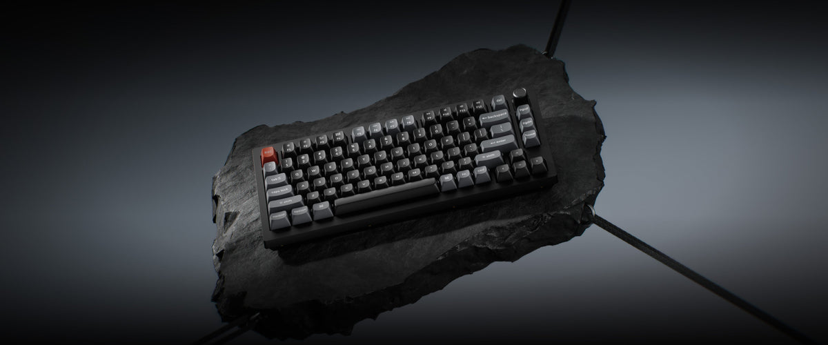 Keychron V1 Ultra 8K מקלדת אלחוטית מכנית בהתאמה אישית בגודל 75% עם קצב דגימה 8000Hz