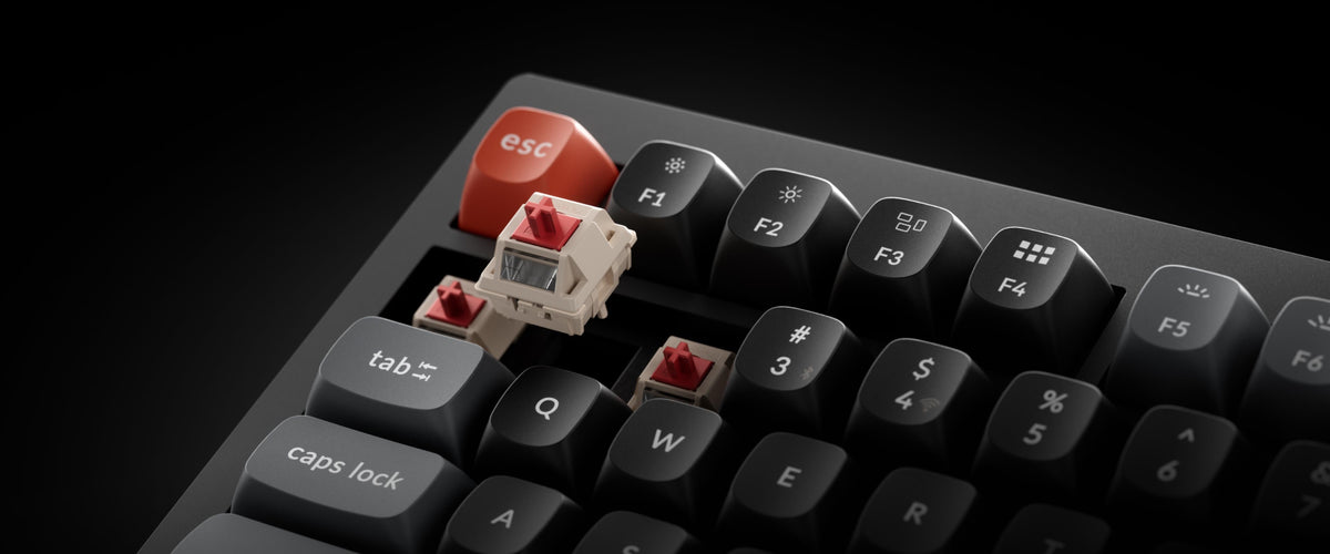 Keychron V1 Ultra 8K מקלדת אלחוטית מכנית בהתאמה אישית בגודל 75% עם קצב דגימה 8000Hz