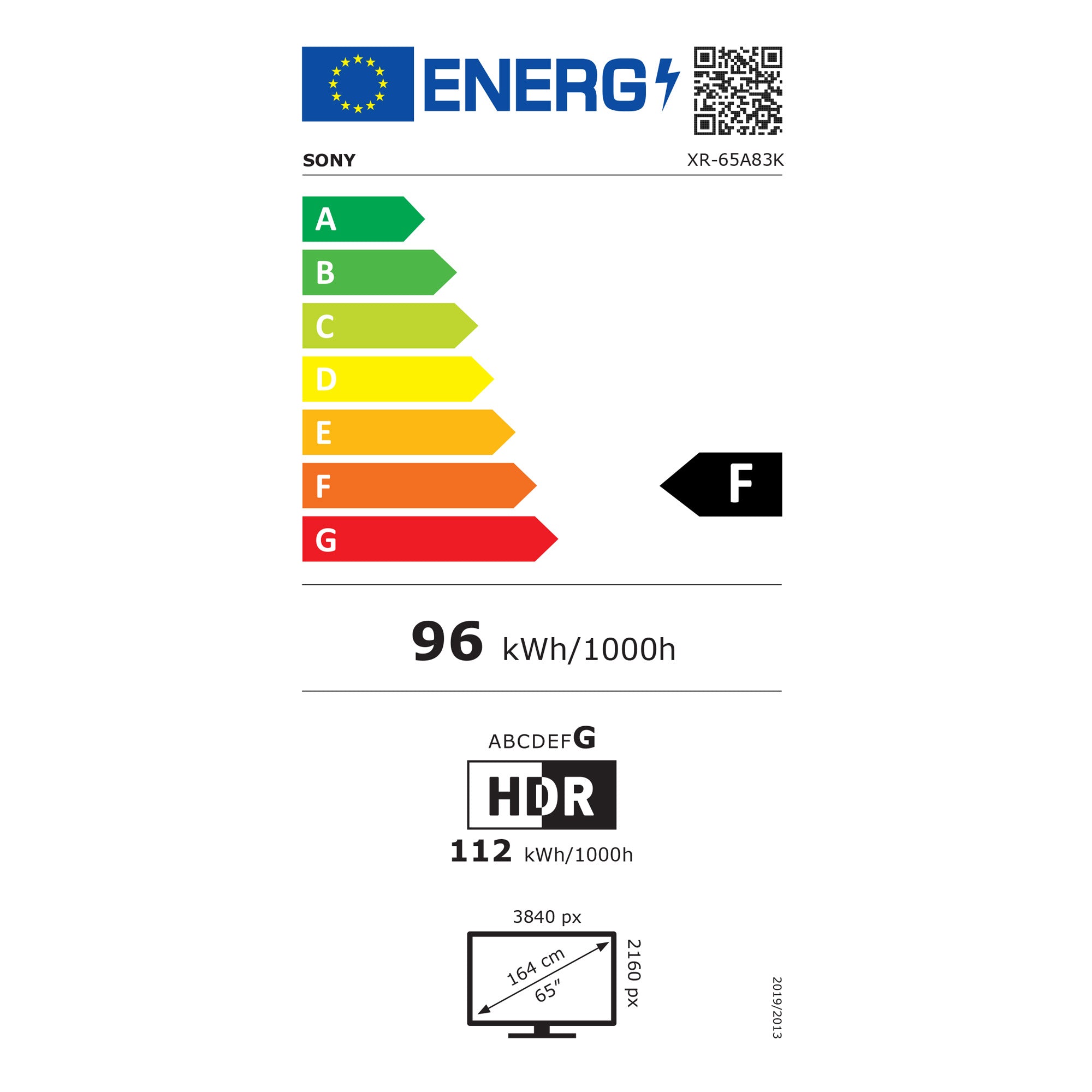 טלוויזיה 65 אינץ A83K | ‏BRAVIA XR | ‏OLED‏ | 4K Ultra HD |‏ HDR‎ | Smart TV