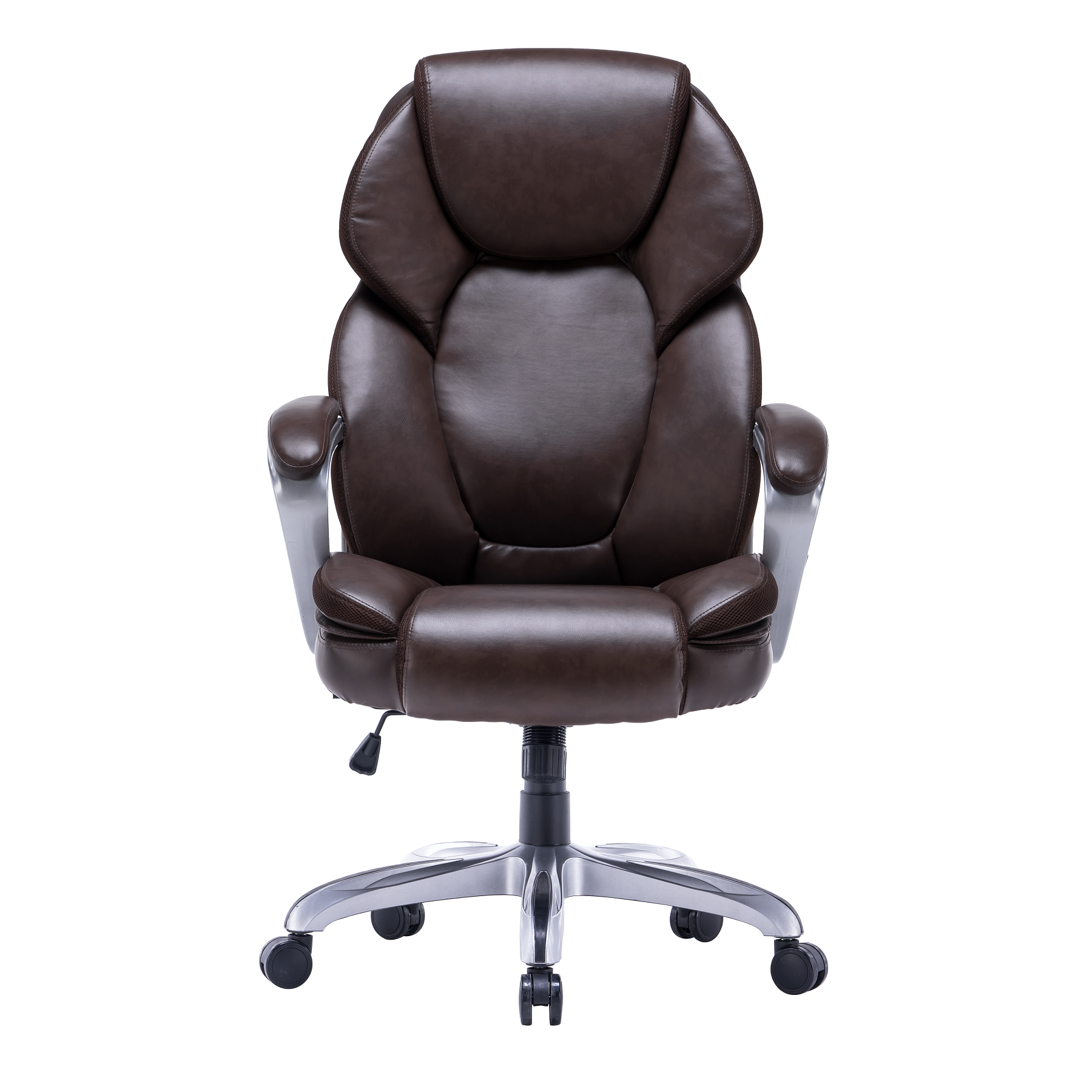 כיסא מנהל מפואר דגם GPDRC-BOS חום פרונט