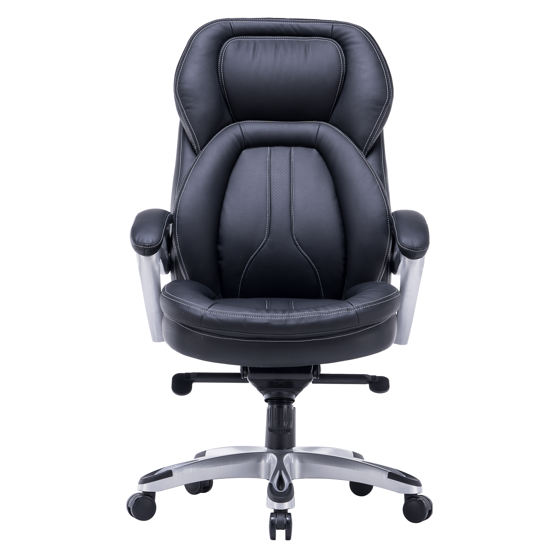 כיסא משרד מנהלים מפואר DLX דגם AMBASSADOR GPDRC-AMB שחור פרונט