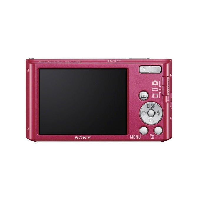 מצלמה דיגיטלית מסך 20.1 MP DSC-W830 ורוד