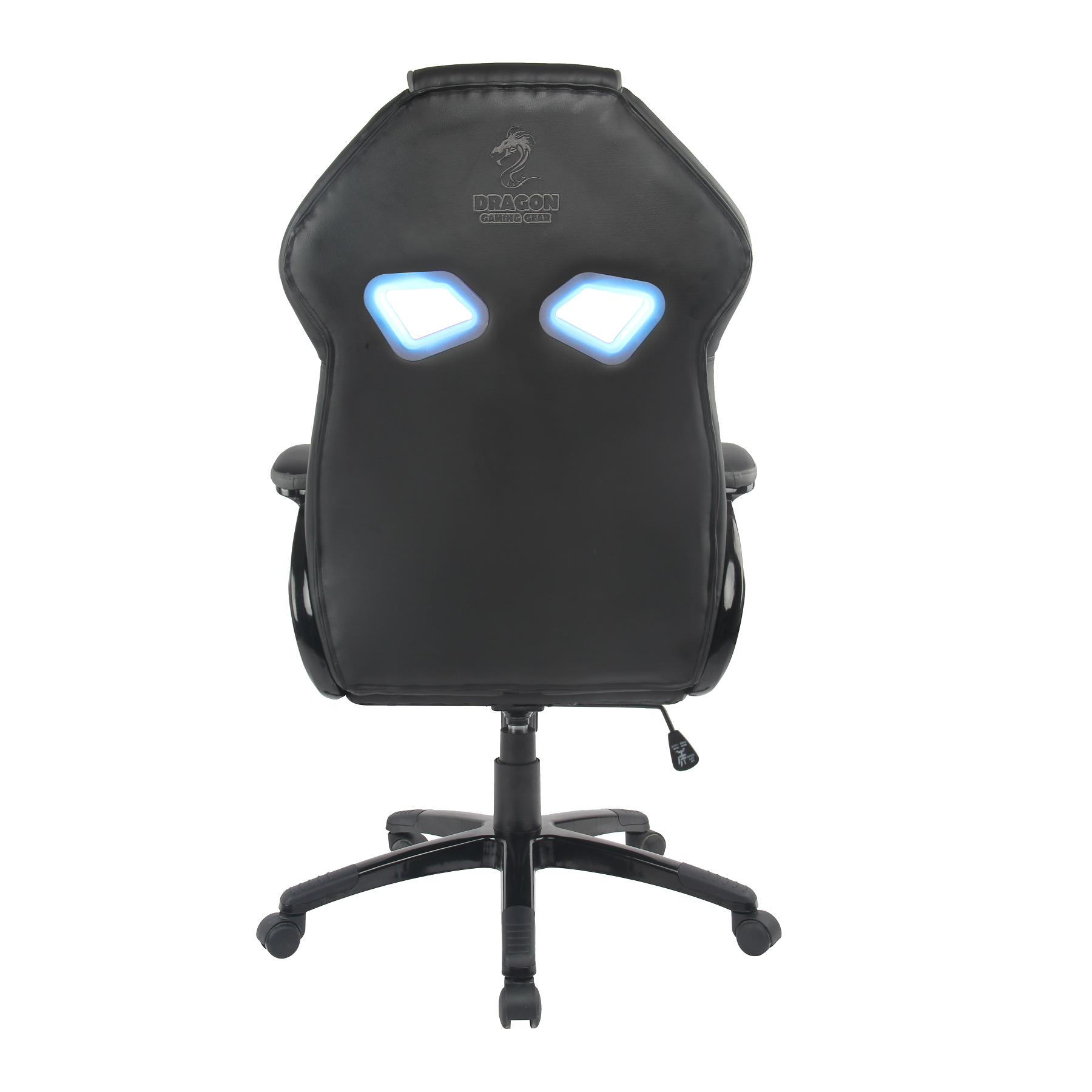 כיסא גיימינג Ultra Eye כולל תאורת LED GPDRC-ULTEYE שחור אפור גב