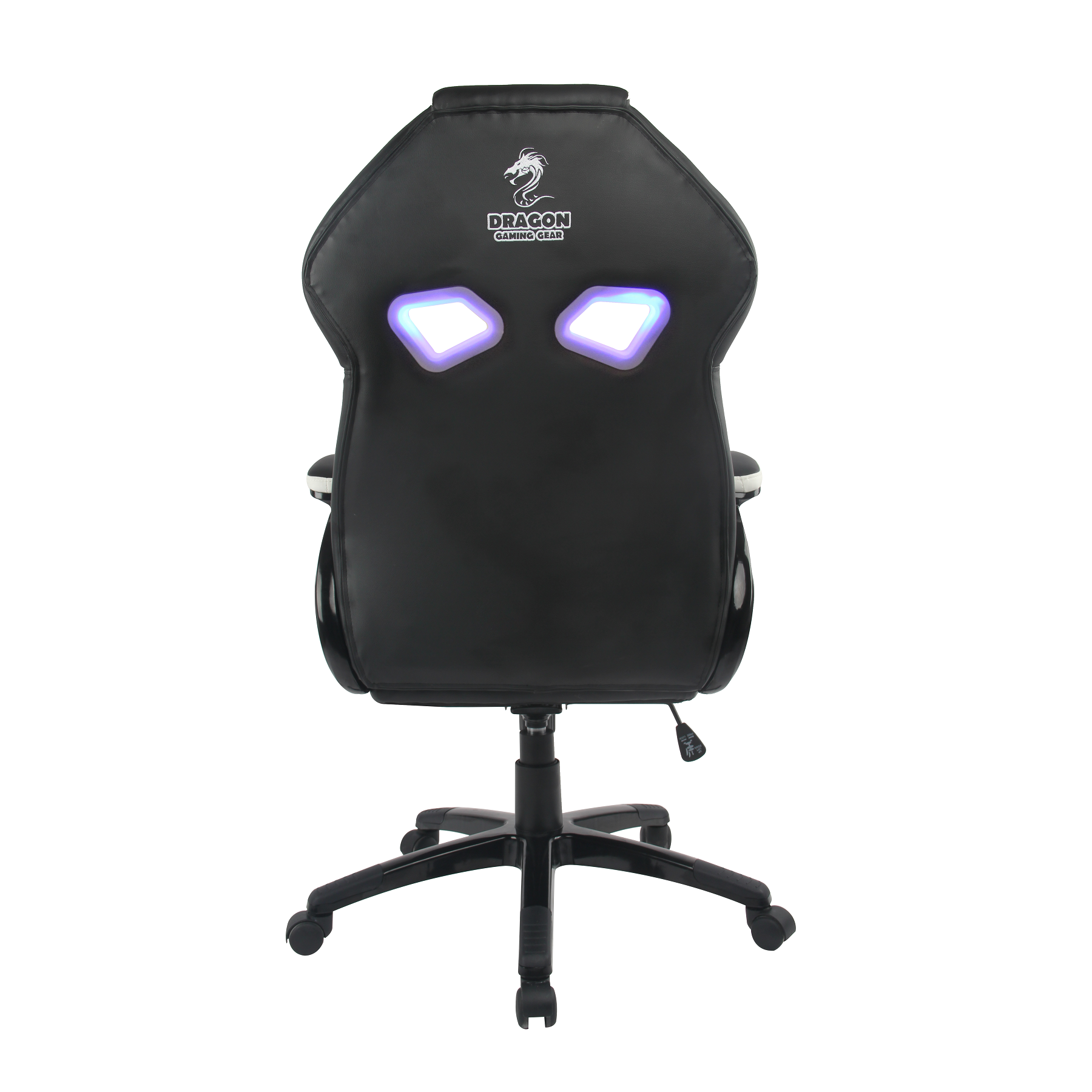 כיסא גיימינג Ultra Eye כולל תאורת LED GPDRC-ULTEYE שחור לבן גב