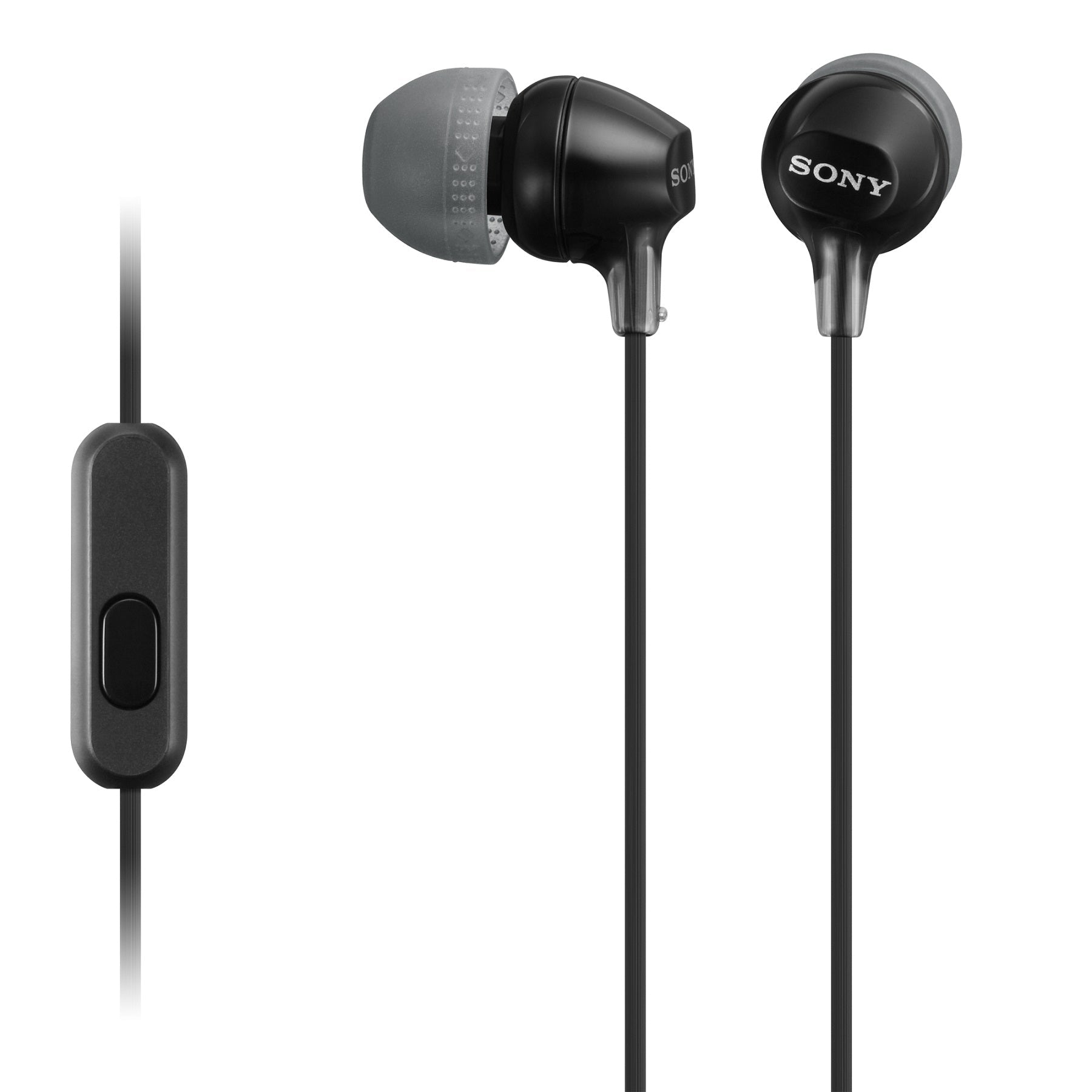 אוזניות שחורות SONY MDR-EX15AP