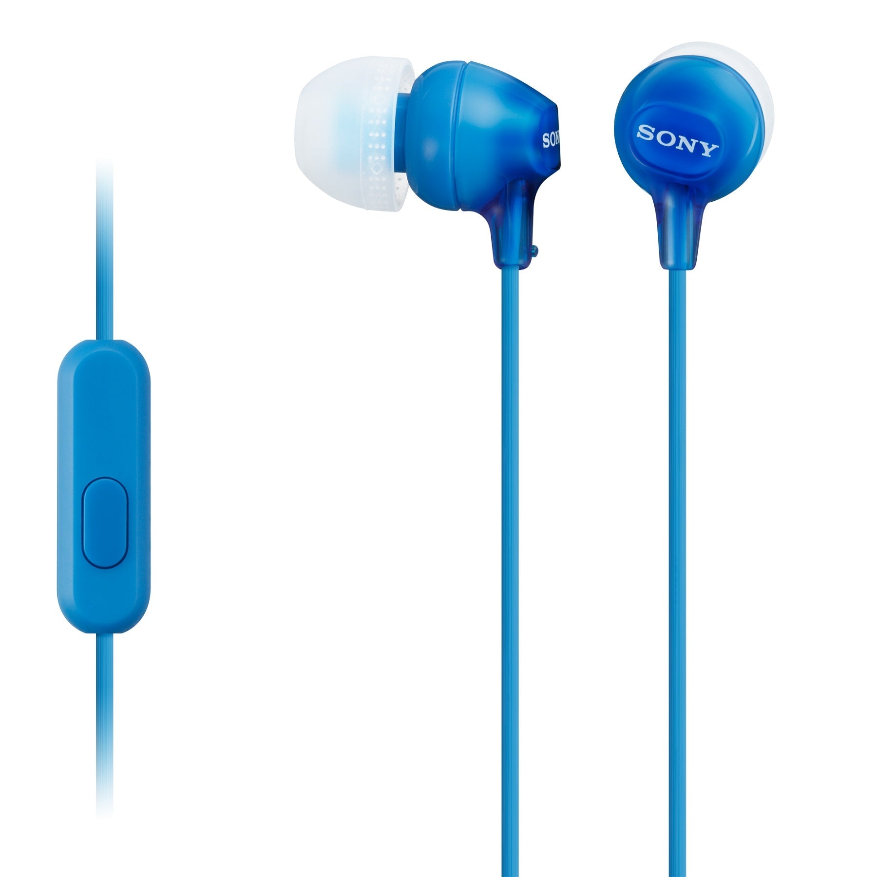 אוזניות כחולות SONY MDR-EX15AP