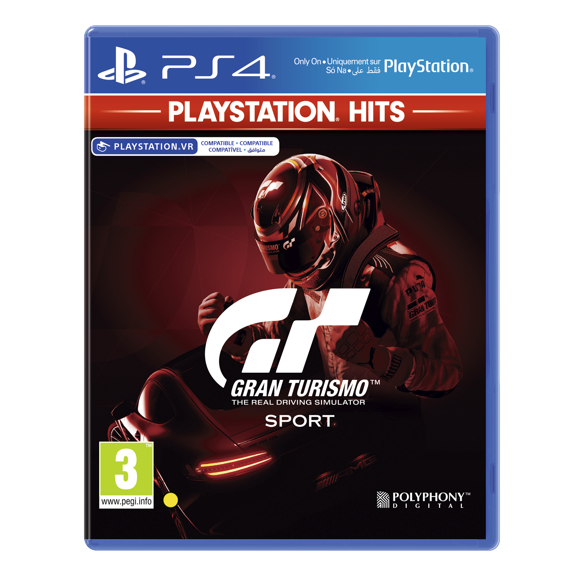 משחק GT Sport - HITS PS4  CUSA-02168-H